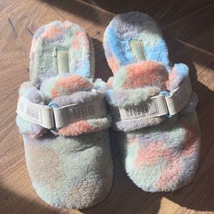 UGG X EXTRA BUTTER FLUFF IT FRESCO SLIPPER 'SAGE GREEN'